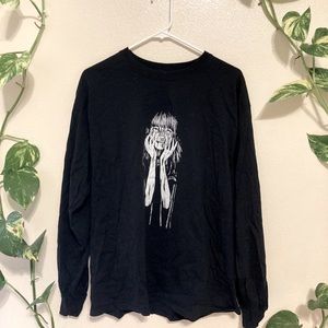 Junji Ito Illustration Longsleeve